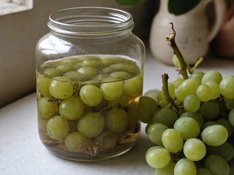 Uva sotto grappa