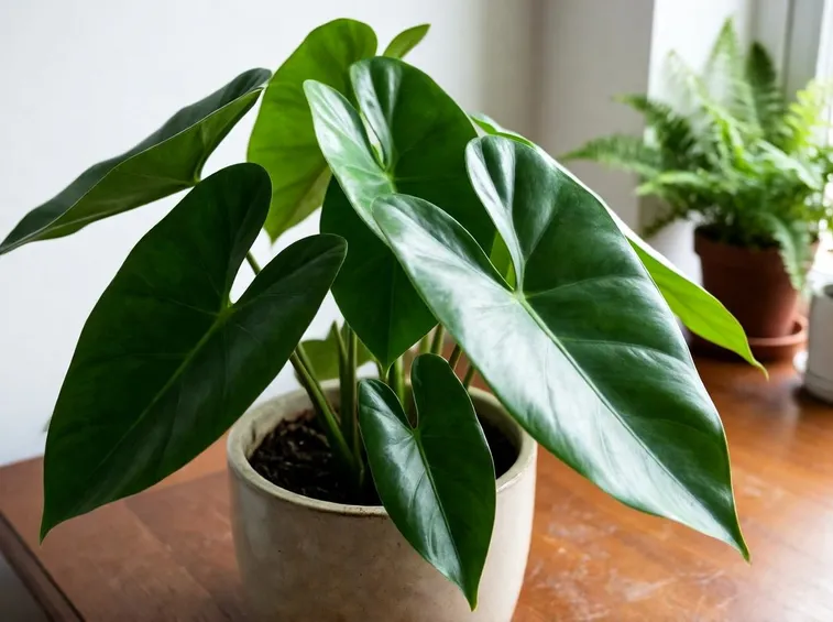 Colocasia foglie