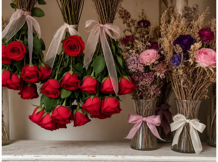 essicazione fiori con sabbia