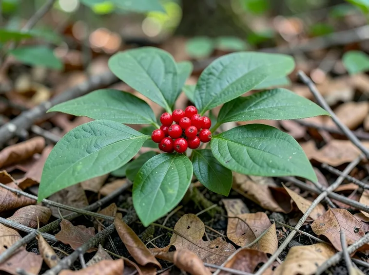 pianta di ginseng