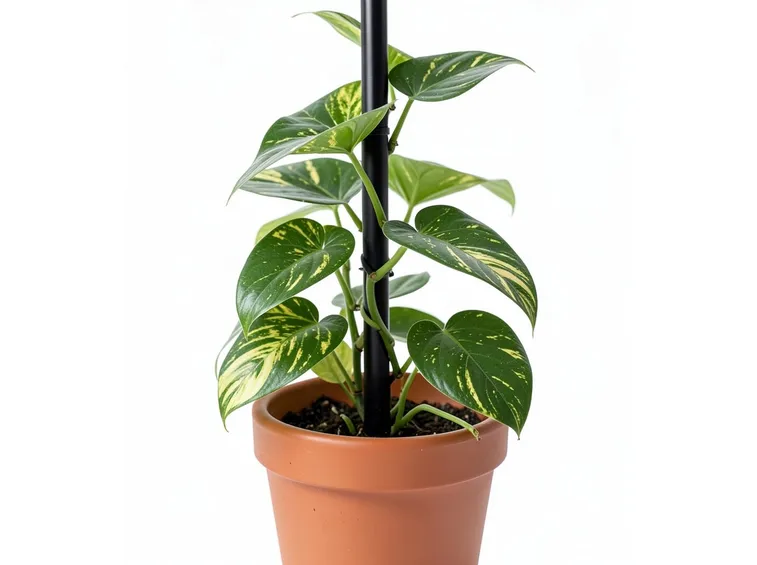 pothos con tutore