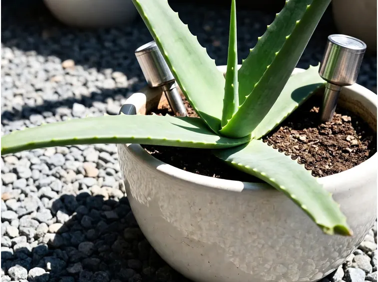 aloe vera in vaso