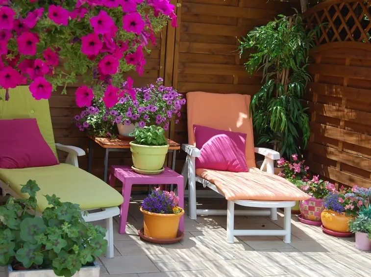 terrazzo fiorito