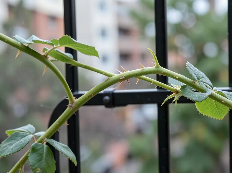 fissare una rosa