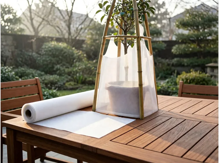 Usare il tessuto non tessuto per la chioma