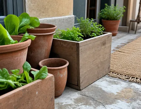 Orto in terrazzo: contenitori e riempimento