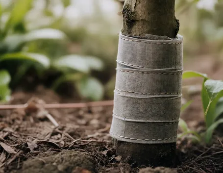 protezione tronco albero